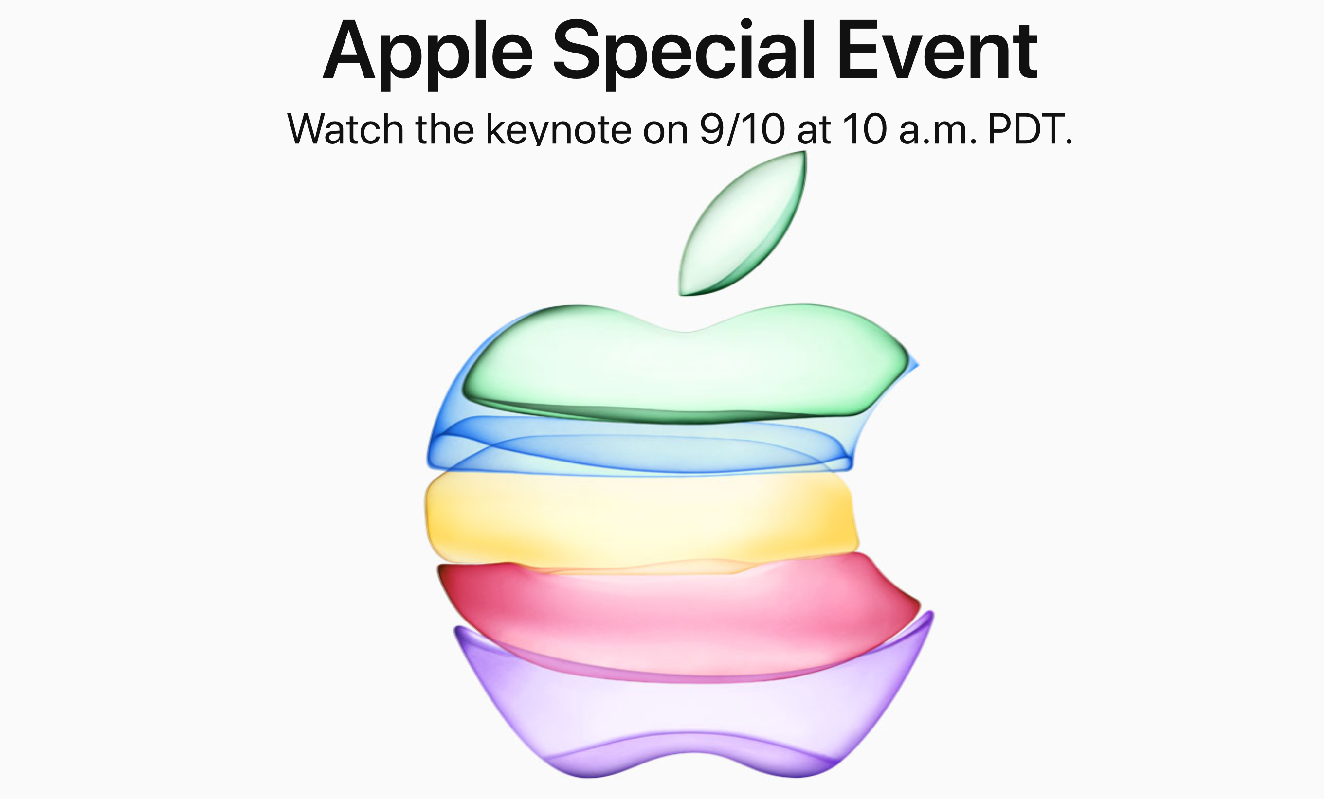 Apple Special Event 2019 Logo