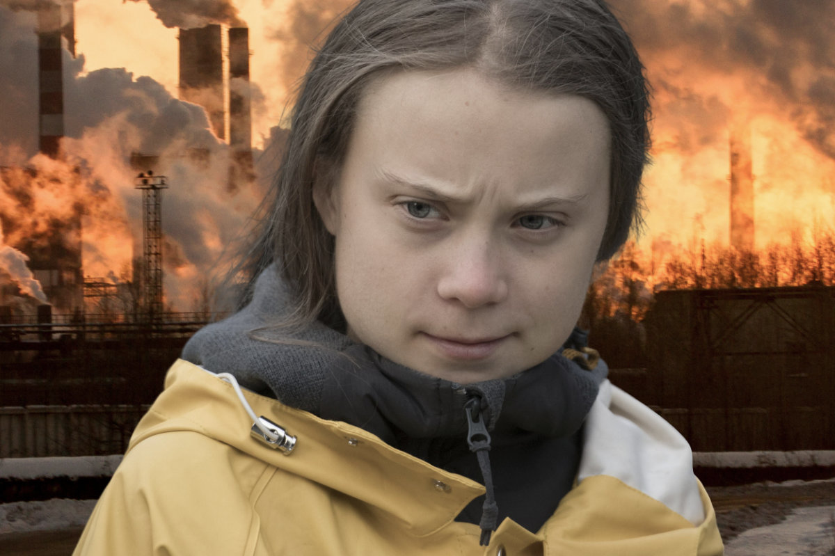 Greta Thunberg contemplates the future