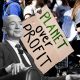Amazon CEO Jeff Bezos and Climate Protesters