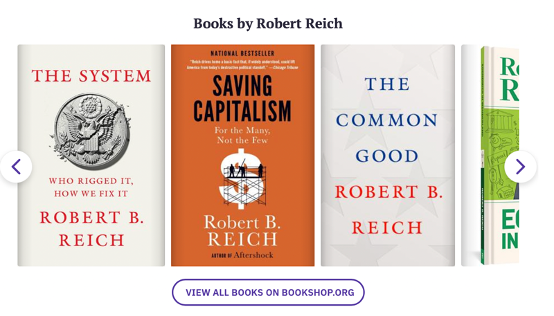 Books by Robert Reich